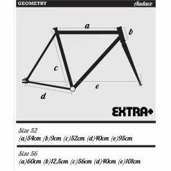 Cadre Vélo Fixie Extra+ Audace Bleu Taille 52 -Équipement De Vélo Soldes cadre velo fixie extra audace bleu taille 52 2