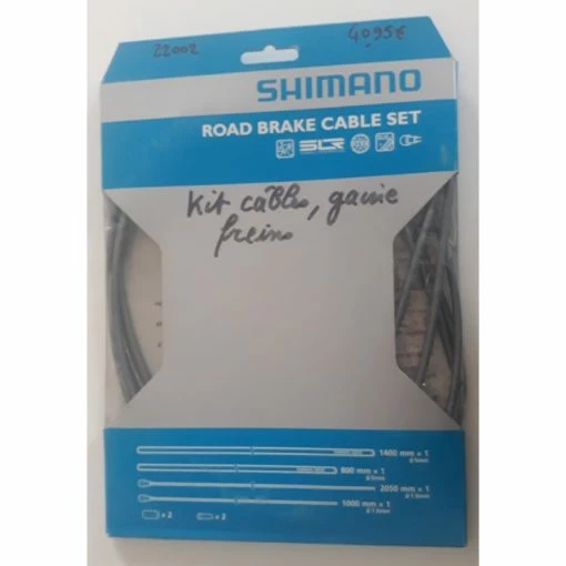 Kit Câbles Et Gaines De Freins Route PTFE Shimano 2 Kit Câbles Et Gaines De Freins Route PTFE Shimano -Équipement De Vélo Soldes kit cables et gaines de freins route ptfe shimano