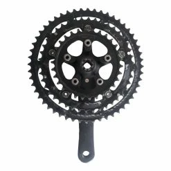 Manivelle Shimano FC-2208 Triple 170 Mm -Équipement De Vélo Soldes manivelle shimano fc 2208 triple 170 mm 1