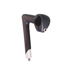 Potence Vélo à Plongeur Aluminium 80 Mm 25.4 Mm 22.2 Mm Noire Mat